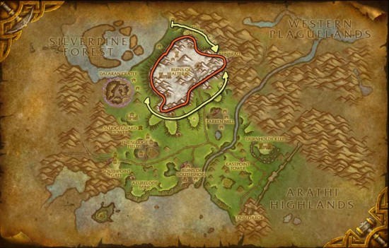 Hillsbard丘陵采矿地图 Hillsbard丘陵采矿地图